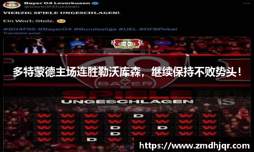 多特蒙德主场连胜勒沃库森，继续保持不败势头！